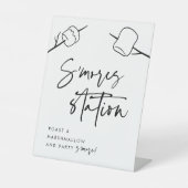 Signe De Table Station de Marshmallow S'mores (Recto)