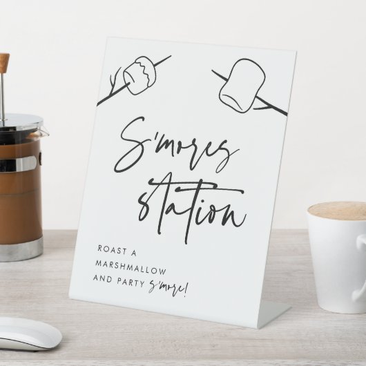 Signe De Table Station de Marshmallow S'mores (In SItu)