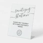 Signe De Table Station d'épuration minimale moderne avec sécurité (Recto)