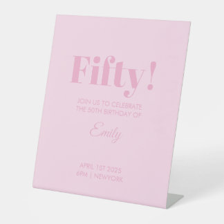 Signe De Table Stickers de fête d'anniversaire personnalisables