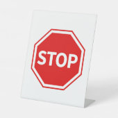 Signe De Table Stop sign  (Recto)