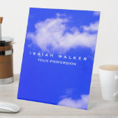 Signe De Table Style élégant classique Plaine unique Ciel bleu sp (In SItu)