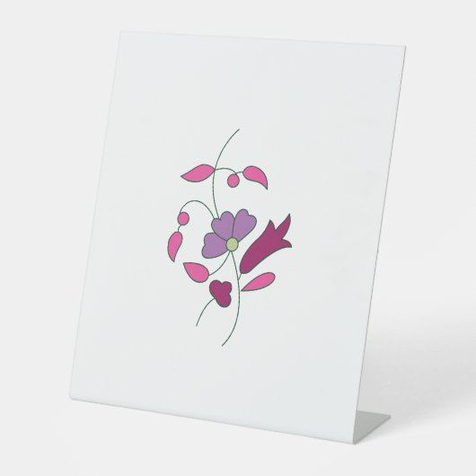 Signe De Table Style Ndrrmc, Purple Doux, Jazzberry Jam (Recto)