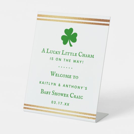 Signe De Table Stylish Gold (Recto)