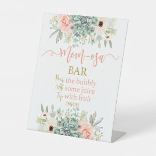 Signe De Table Succulent momosa