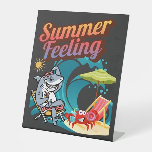 Signe De Table Summer Feeling (Recto)