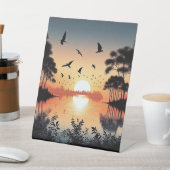 Signe De Table Sunset Serenity (In SItu)