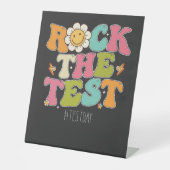 Signe De Table Super Rock Le Test Motivation Test Day (Recto)