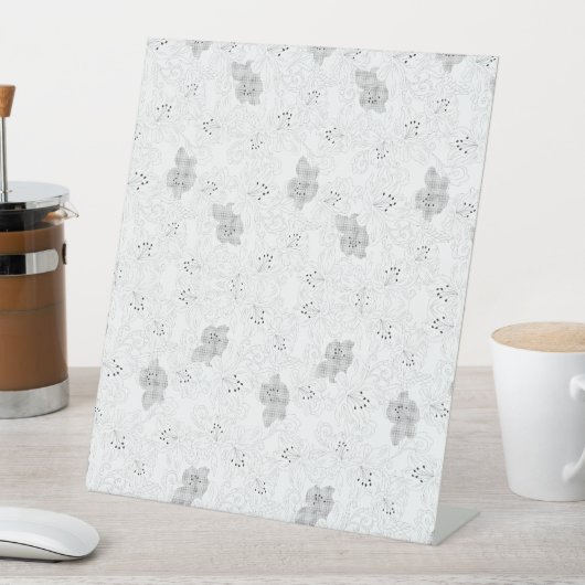 Signe De Table Superposition de grille transparente – Texture PNG (In SItu)