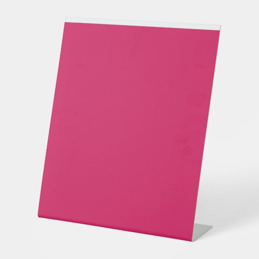 Signe De Table Support de signalisation acrylique (Recto)