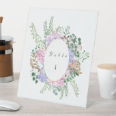 Signe De Table Support de table mariage Hydrangea 2 (In SItu)