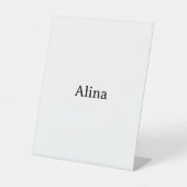 Signe De Table supprimer le texte ajouter son propre design 8" x (Recto)