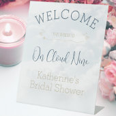 Signe De Table Sur Cloud Neuf Fête des mariées moderne élégant Ac