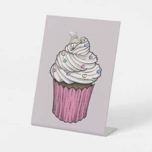 Signe De Table Sweet Proposition Cupcake