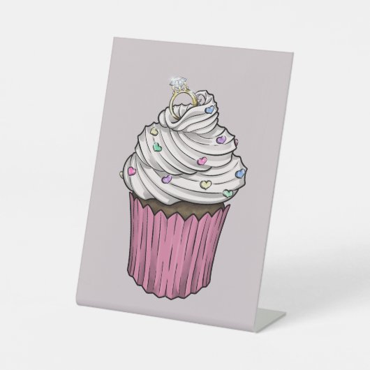 Signe De Table Sweet Proposition Cupcake (Recto)