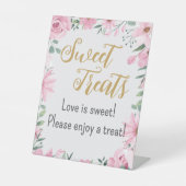 Signe De Table Sweet Traitements L'amour est en Fleur (Recto)