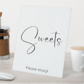 Signe De Table Sweets de script moderne (In SItu)