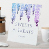 Signe De Table Sweets & Traitements Modern Floral Mariage Événeme (In SItu)