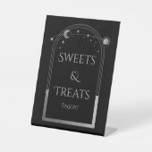 Signe De Table Sweets & Traitements Mystical Black Silver Mariage (Recto)