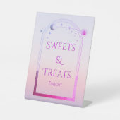 Signe De Table Sweets & Traitements Mystical Sunset Mariage rose (Recto)