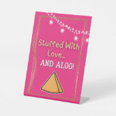 Signe De Table SYMBOLE ALIMENTAIRE DU Mariage pakistanais Desi In (Recto)