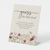 Signe De Table Symbole alimentaire pour bébé Boho (Recto)