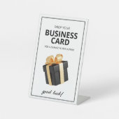 Signe De Table SYMBOLE carte de visite Raffle Bowl (Recto)