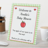 Signe De Table SYMBOLE CENTRAL Baby shower Apple (In SItu)