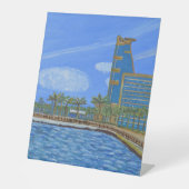 Signe De Table SYMBOLE CENTRAL Jeddah (Recto)