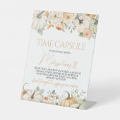 Signe De Table SYMBOLE citrouille Floral Time Capsule (Recto)