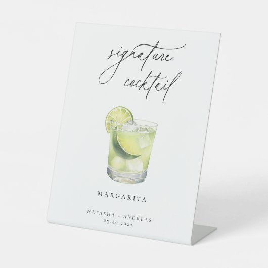 Signe De Table Symbole Contemporain Cocktail Pedestal (Recto)