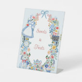 Signe De Table Symbole d'Alice Whimsical au pays des merveilles (Recto)