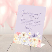 Signe De Table Symbole d'anneau papillon