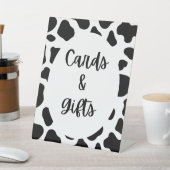 Signe De Table Symbole d'anniversaire de la Sainte vache (In SItu)