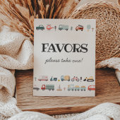 Signe De Table Symbole d'anniversaire de transport moderne