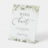 Signe De Table Symbole de chasse à l'anneau de Fête des mariées d (Recto)