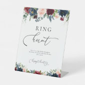 Signe De Table Symbole de chasse aux cernes de la Bourgogne et de (Recto)