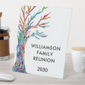 Signe De Table Symbole de descente famille arbre généalogique (In SItu)