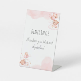 Signe De Table SYMBOLE DE DISQUETTE D'ATTENTE Bearly