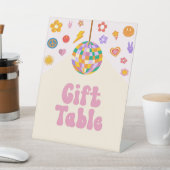 Signe De Table Symbole de fête de table cadeau Super Disco Retro (In SItu)