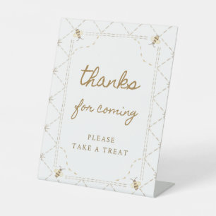 Signe De Table SYMBOLE DE FÊTE DU Baby shower D'Abeille