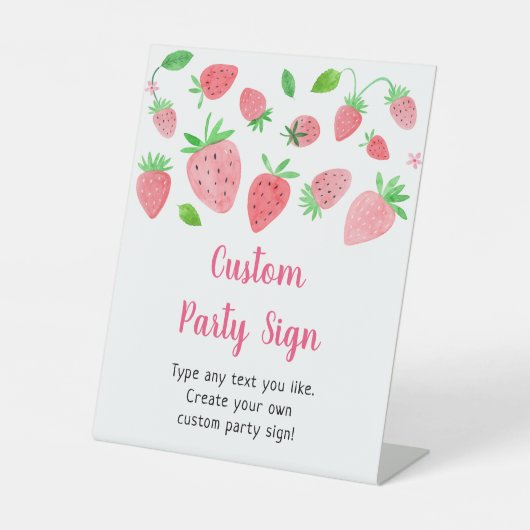 Signe De Table SYMBOLE DE Fraise Berry Sweet (Recto)