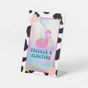 Signe De Table Symbole de la fête de plage "Facias & Flottes"