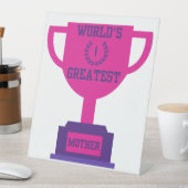 Signe De Table Symbole de la Fête des Mères (In SItu)