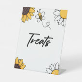 Signe De Table Symbole de la fête des Soins de Bee Bee (Recto)