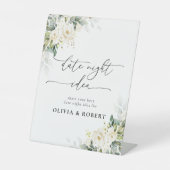 Signe De Table Symbole de la Nuit des Roses Blanches (Recto)