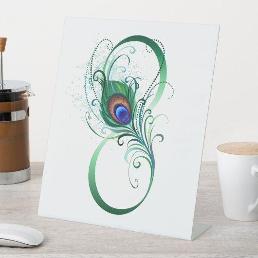 Signe De Table Symbole de l'Infinity (In SItu)