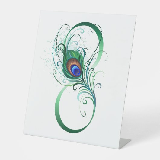 Signe De Table Symbole de l'Infinity (Recto)