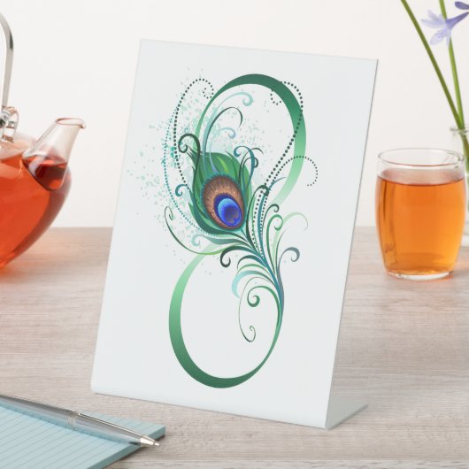 Signe De Table Symbole de l'Infinity (In SItu)