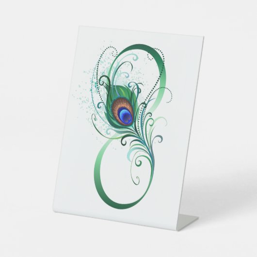 Signe De Table Symbole de l'Infinity (Recto)